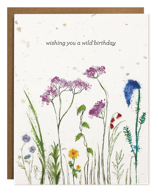 TOKA | Wild Birthday | Plantable Card