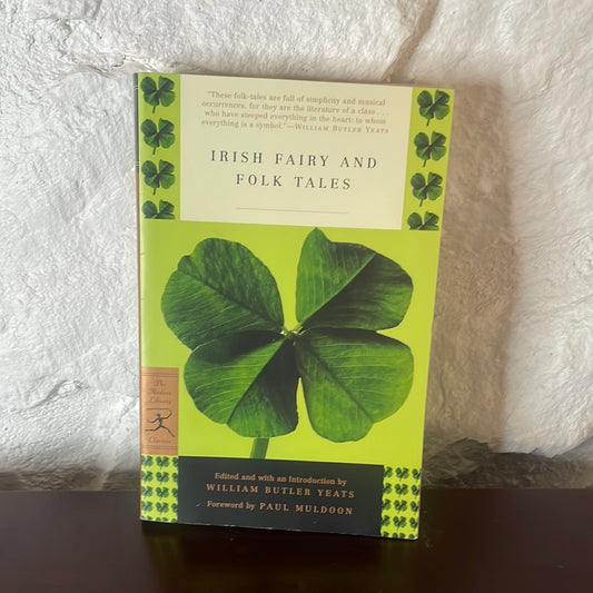 Irish Fairy and Folk Tales - introduction by William Butler Yeats