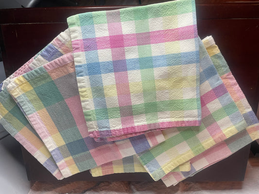 locally made cloth napkins, set of 6