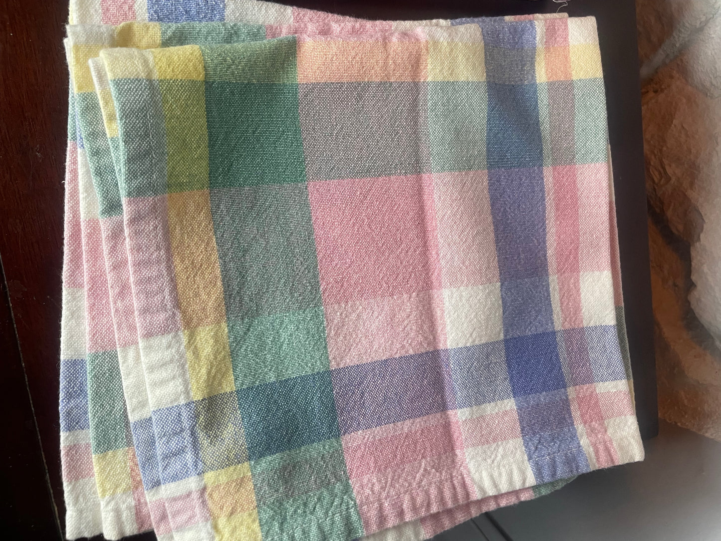 locally made cloth napkins, set of 6