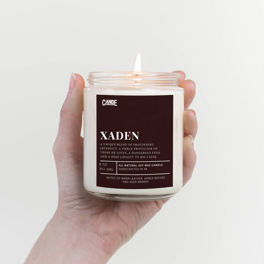 Xaden Scented Candle - Fourth Wing Inspired Candles: Large