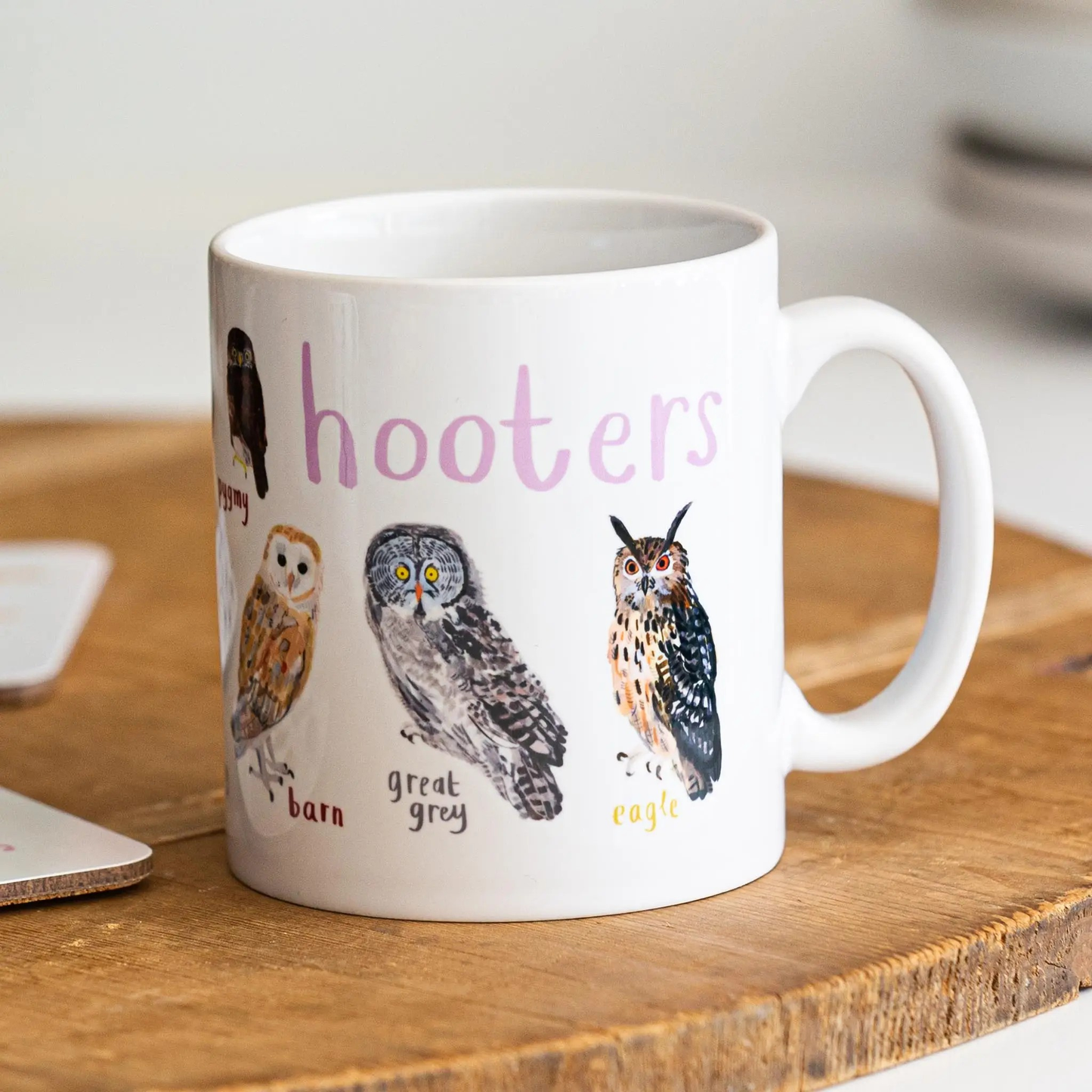 Hooters Bird Pun Owl Fowl Language Coffee or Tea Mug