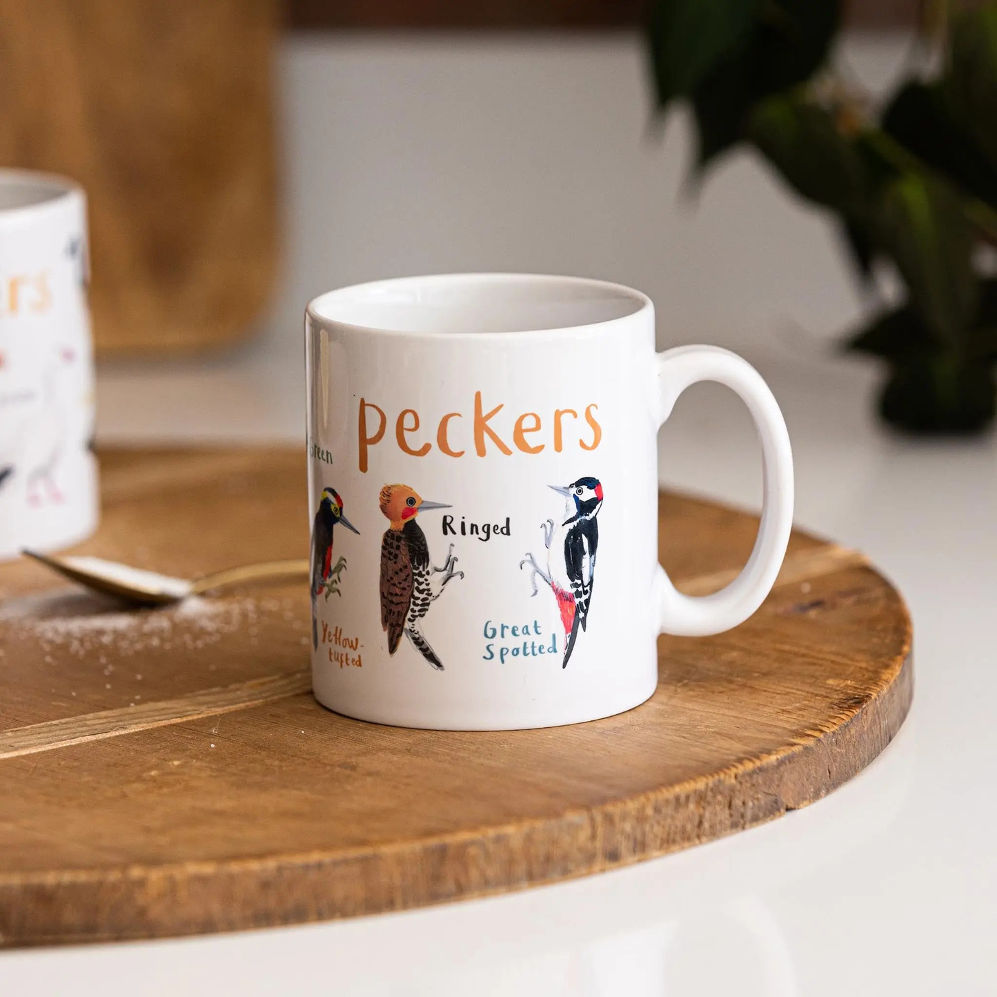 Peckers Bird Pun Woodpecker Fowl Language Coffee or Tea Mug