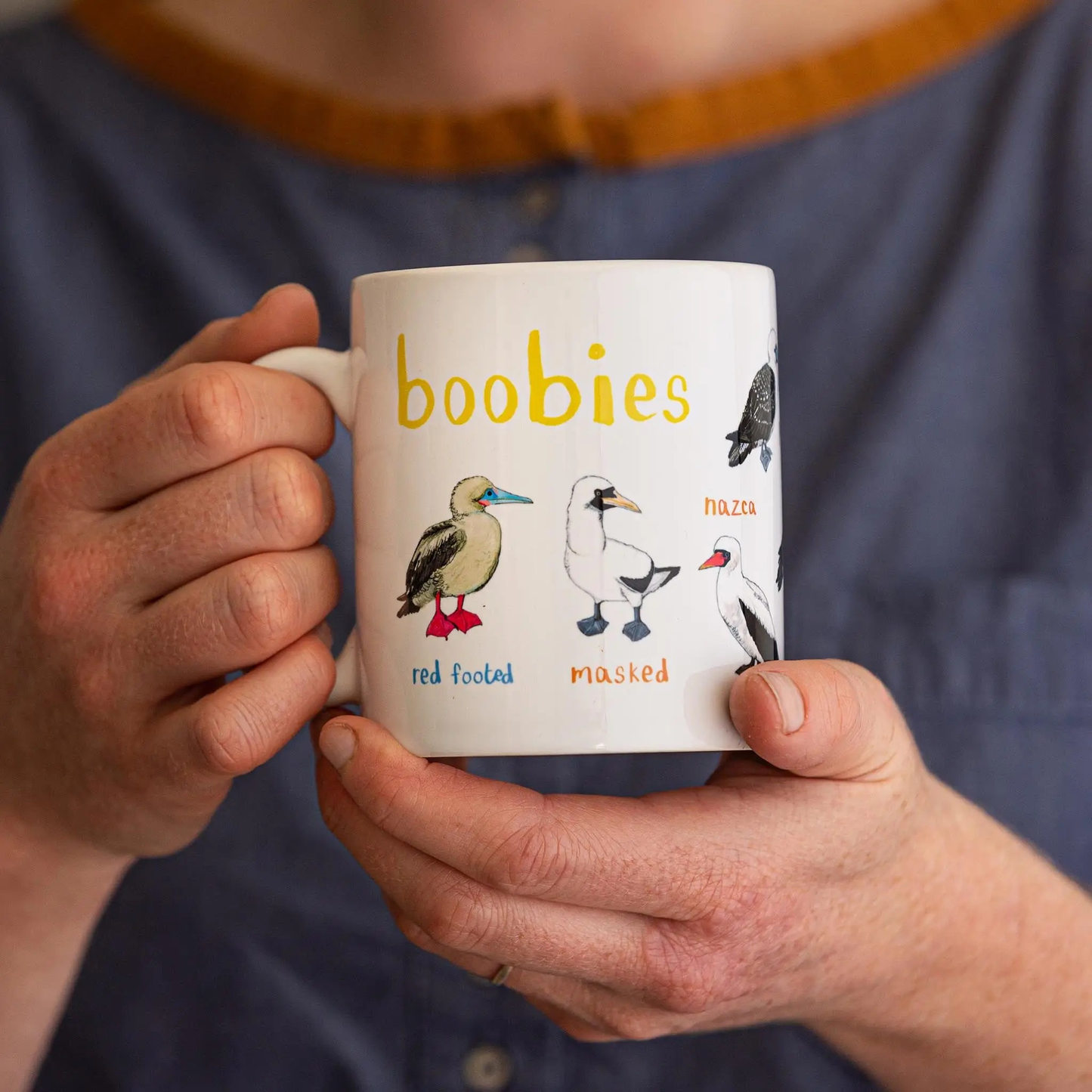 Boobies Bird Pun Fowl Language Coffee or Tea Mug