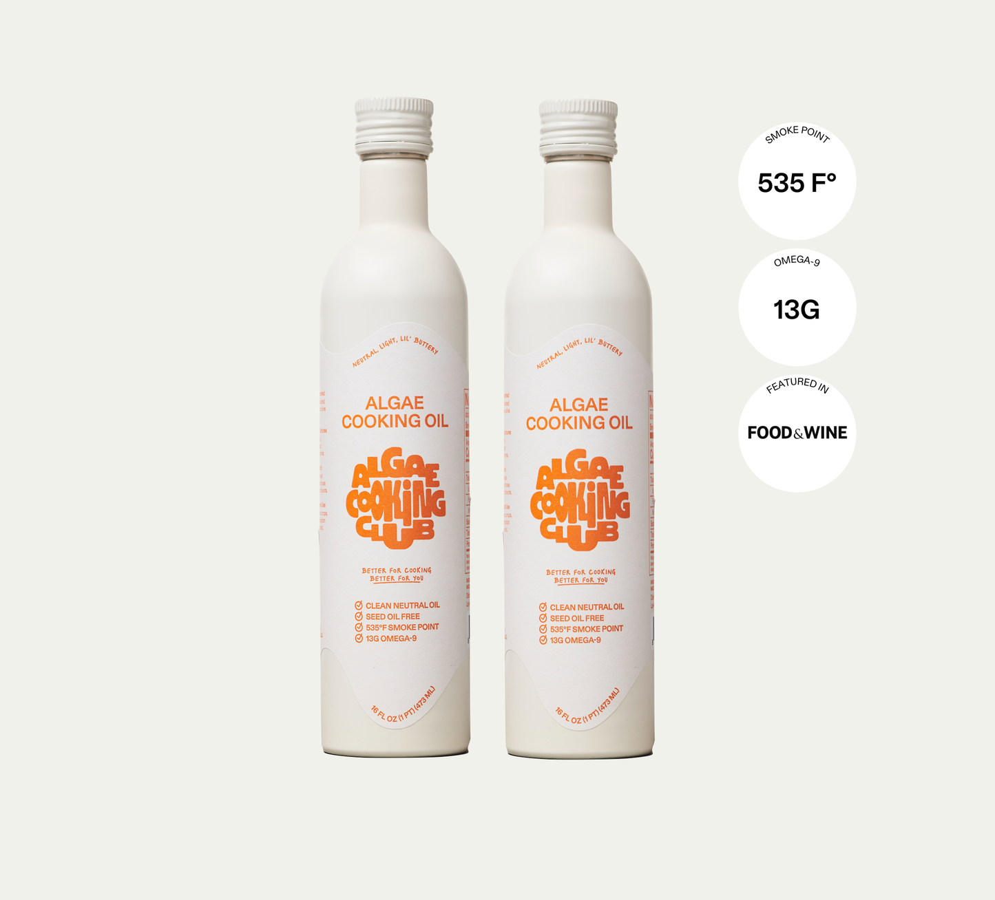 Chef-Grade Algae Cooking Oil | Now Shipping