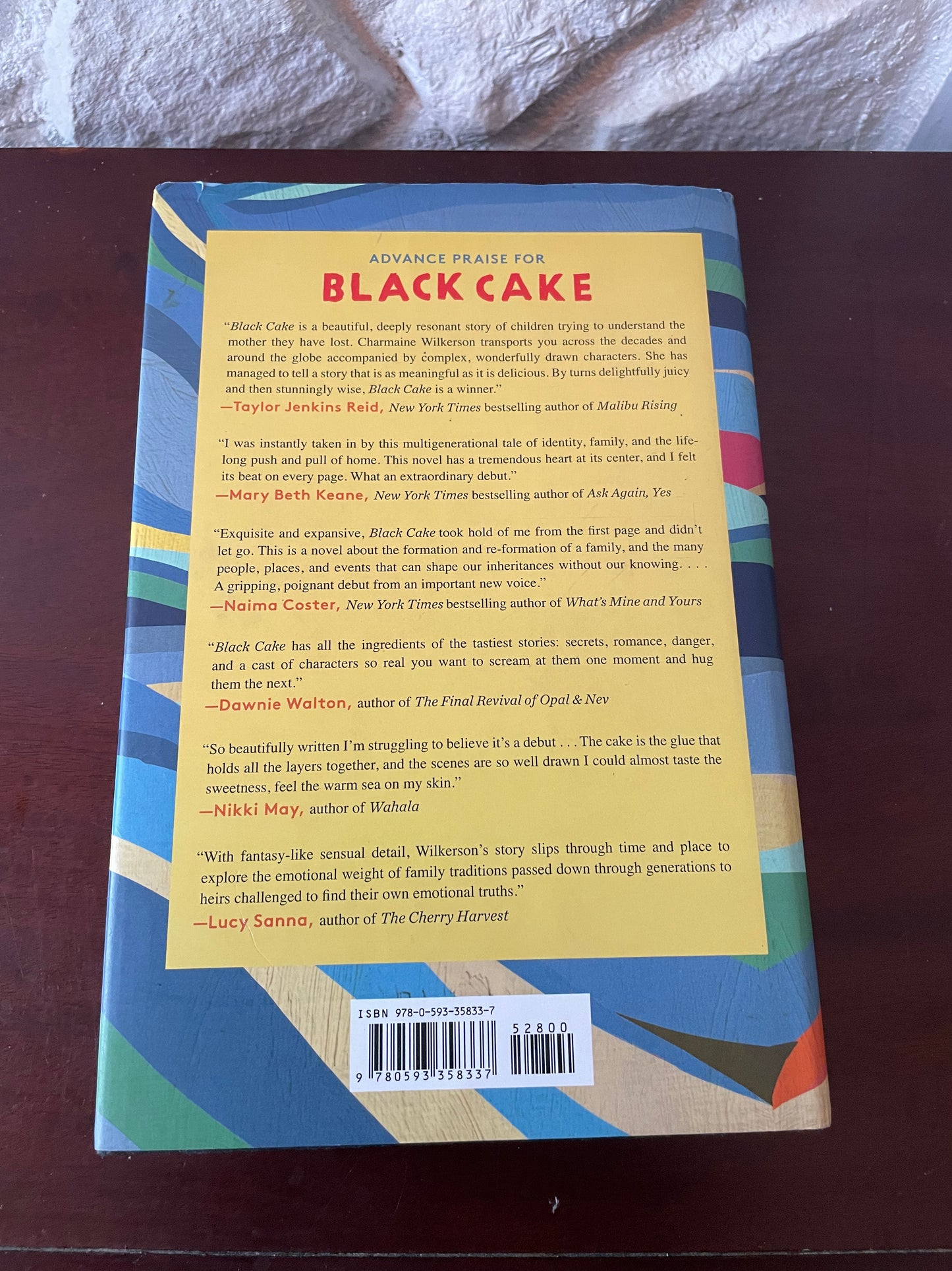 Black Cake: A Novel  by Charmaine Wilkerson - Pre-Loved