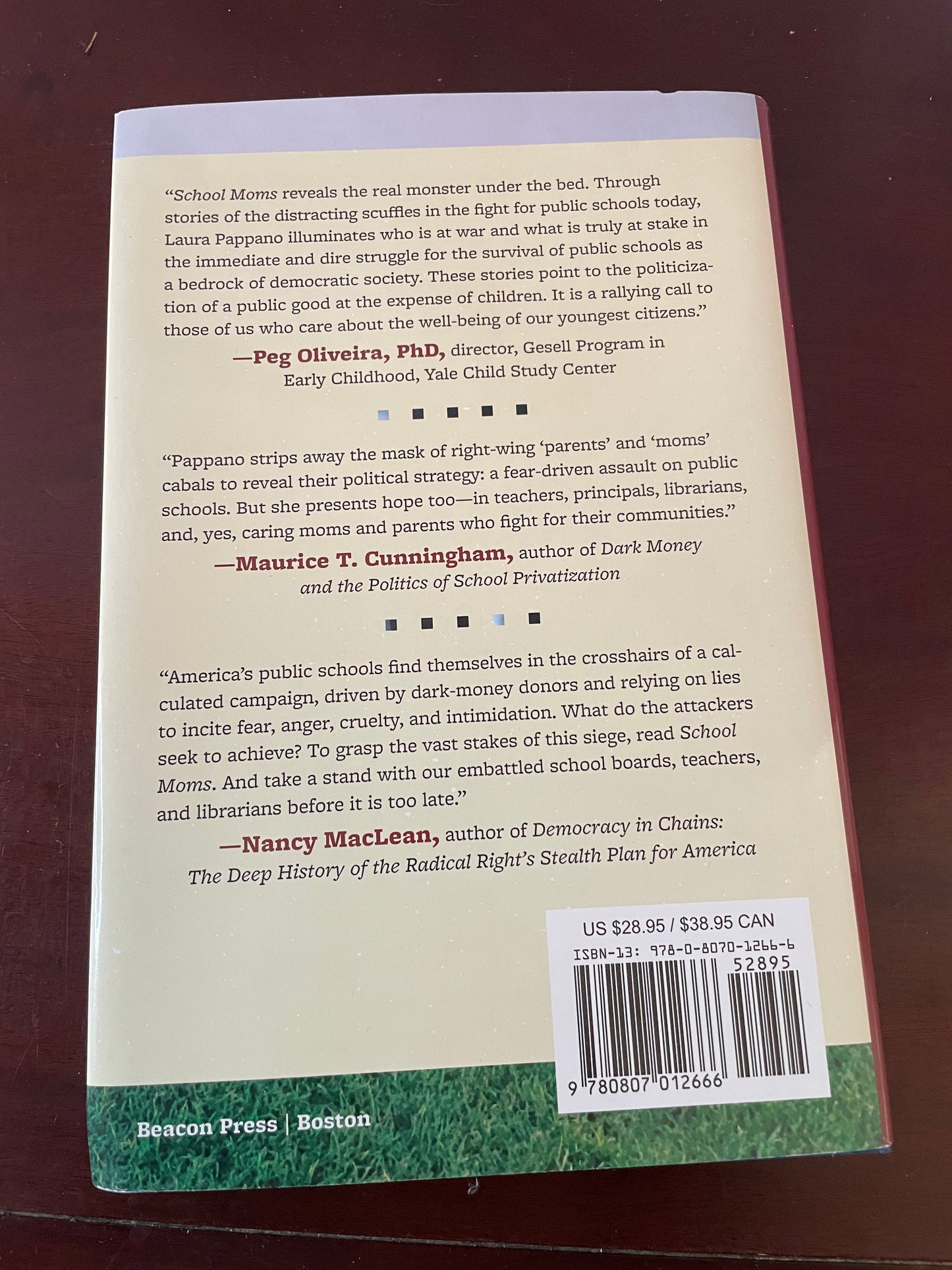 School Moms: Parent Activism, Partisan Politics, and the Battle for Public Education Hardcover by Laura Pappano