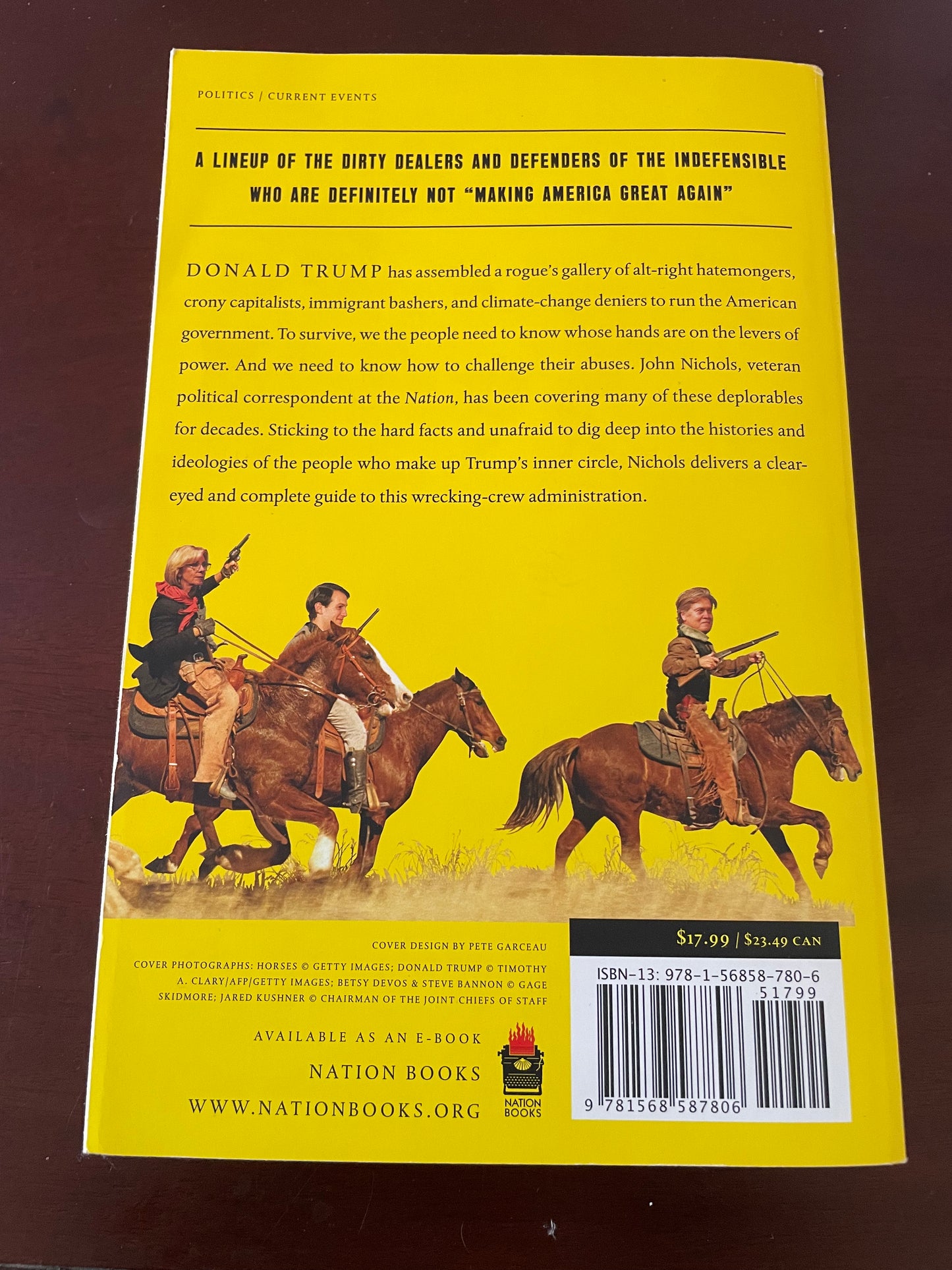 Horsemen of the Trumpocalypse: A Field Guide to the Most Dangerous People in America  John Nichols