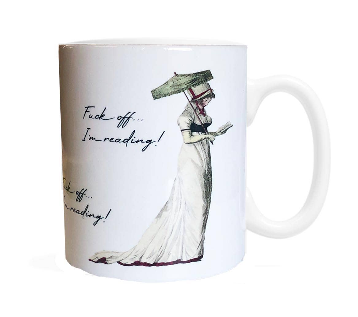 Fuck Off, I'm Reading Regency Era Bridgerton Ladies Mug