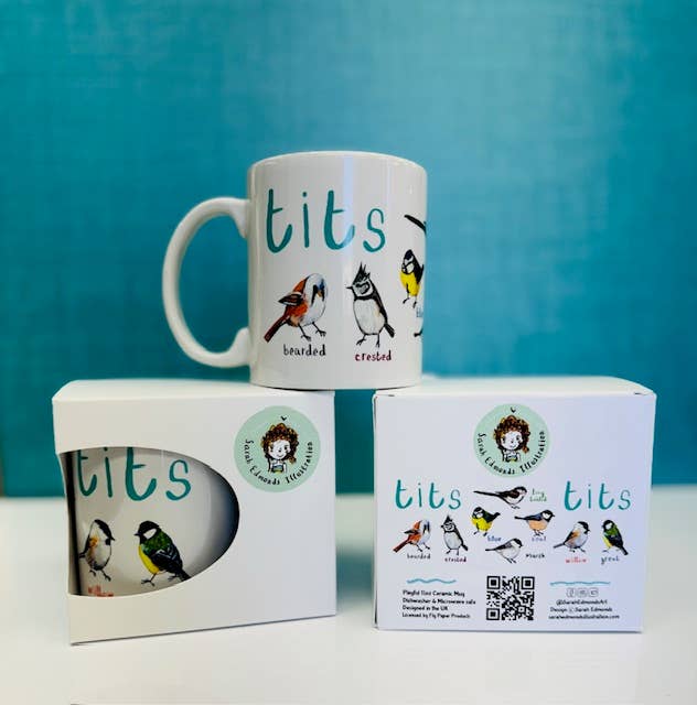 Boobies Bird Pun Fowl Language Coffee or Tea Mug